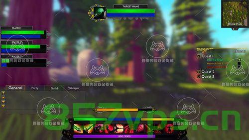 Unity3D MMORPG角色的UI血条管理详解，Unity3D MMORPG角色UI血条管理全面解析，Unity3D MMORPG角色UI血条管理全面解析与详解 第2张