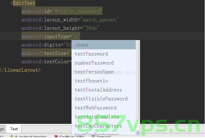 Android EditText限制输入字符的5种实现方式，Android EditText五种限制输入字符的方法