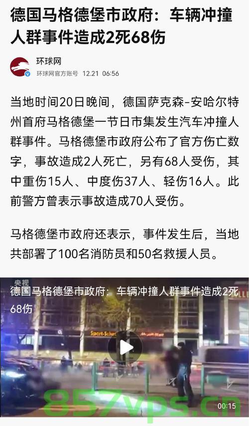 德国突发汽车撞人事件，已致28人受伤智能免费问答EasyAI m.857vps.cn，德国突发汽车撞人事件，造成28人受伤，智能问答平台EasyAI回应，德国突发汽车撞人事件，造成多人受伤，EasyAI平台回应事件 第1张