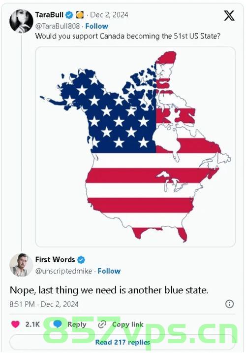 白宫宣称加拿大即将成为美国第51州，深度解析与探讨智能免费问答EasyAI m.857vps.cn，白宫宣称加拿大即将成为美国第51州背后的深度解析与探讨，智能免费问答新视角 m.857vps.cn，白宫宣称加拿大即将成为美国第51州背后的深度解析与探讨，智能问答新视角探讨加拿大与美国关系 m.857vps.cn，白宫宣称加拿大即将成为美国第51州背后的深度解析与探讨，智能问答新视角关注加美关系 m.857vps.cn