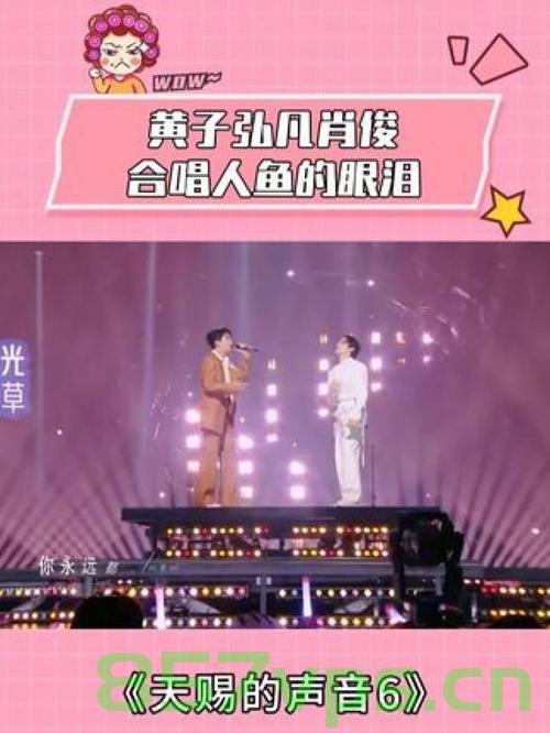 黄子弘凡与肖俊合唱人鱼的眼泪，一次跨越音乐与情感的深海之旅智能免费问答EasyAI m.857vps.cn，黄子弘凡与肖俊深情合唱人鱼的眼泪，音乐与情感的深海之旅，黄子弘凡与肖俊深情合唱人鱼的眼泪，音乐与情感的深海之旅，智能问答助您畅游音乐世界。 第1张
