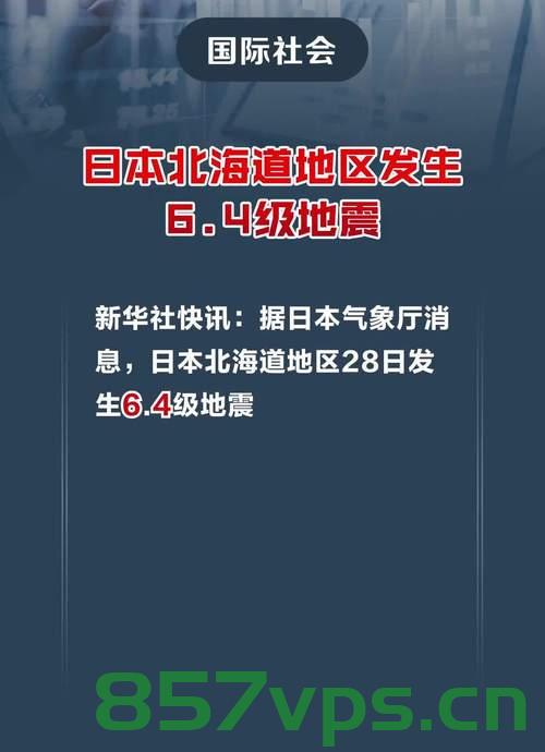 日本北海道近海地区发生6.1级地震，影响与后续观察智能免费问答EasyAI m.857vps.cn，日本北海道近海地震，影响与后续观察的智能问答系统EasyAI解析 第1张