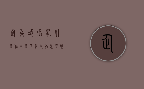 企业域名有什么作用么（企业域名怎么填写），企业域名的功能与填写指南，企业域名的功能与填写指南，域名在企业中的作用及如何正确填写企业域名，企业域名的功能详解与填写指南，如何正确把握域名在企业中的关键作用，企业域名的功能详解，作用与如何正确填写指南，企业域名功能详解，作用、正确填写指南与在企业中的关键作用，企业域名的功能详解，作用、正确填写指南及其在提升企业中的关键作用