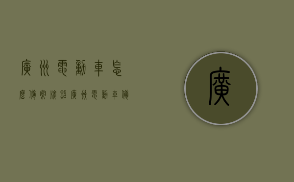 广州电动车怎么备案牌照（广州电动车备案登记），广州电动车备案牌照流程详解（电动车备案登记指南），广州电动车备案牌照流程详解，电动车登记指南，广州电动车备案牌照流程详解及登记指南 第1张
