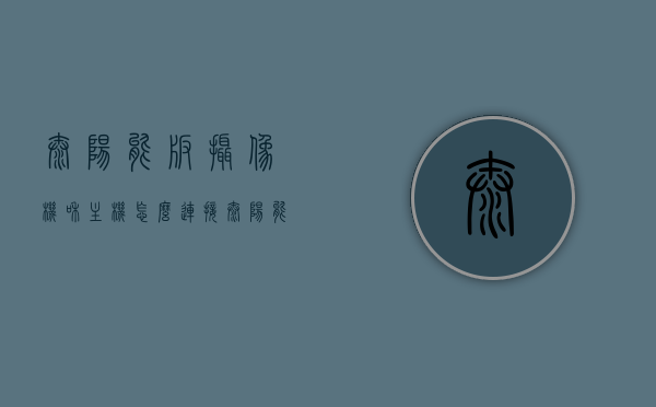 太阳能板摄像机和主机怎么连接（太阳能板摄像头安装图解），太阳能板摄像机与主机的连接指南，图解太阳能板摄像头的安装步骤