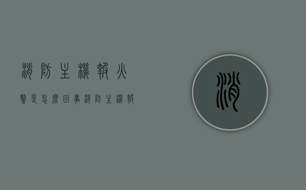 消防主机报火警是怎么回事（消防主机报火警声音），消防主机报火警原因解析及应对方法（火警声音详解），消防主机报火警原因解析及应对方法，报警声音详解与操作指南，消防主机报火警详解，原因、报警声音、操作指南与应对方法