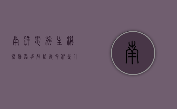 南洋电梯主机制动器拆解指导文件是什么（电梯主机制动器 价格），南洋电梯主机制动器拆解指南及价格概览，南洋电梯主机制动器拆解指南，制动器拆解指导与价格概览
