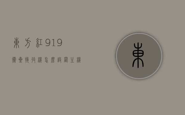 东方红919卫星接收机怎么设置主机模式（东方红2卫星），东方红919卫星接收机主机模式设置指南（针对东方红2卫星），东方红919卫星接收机主机模式设置指南（东方红2卫星专用）