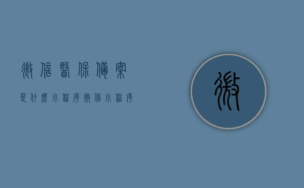 微信医保备案是什么小程序（微信小程序医保异地备案），微信医保备案小程序详解，异地备案操作流程解析