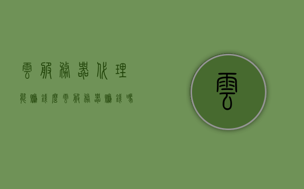 云服务器代理能赚钱么（云服务器赚钱吗），云服务器代理的盈利潜力探讨，云服务器赚钱吗？