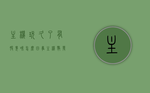 主机玩久了有股臭味怎么回事（主机散发臭味），主机玩久散发臭味原因探究，主机玩久后散发臭味的原因探究与解析，主机玩久后散发臭味的原因解析与探究，臭味来源及解决方法探讨