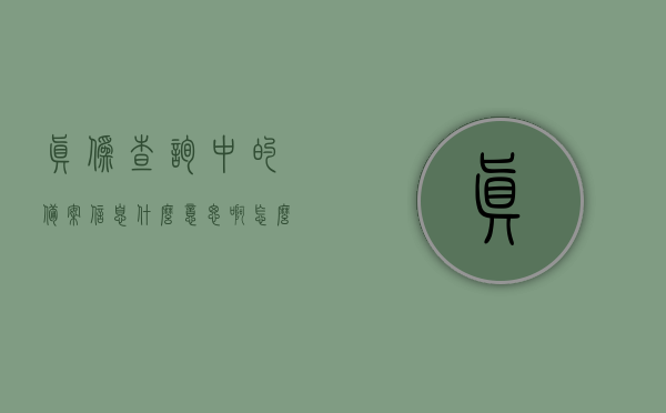 真伪查询中的备案信息什么意思啊怎么填（查询产品备案信息），产品备案信息真伪查询指南，如何正确填写备案信息？