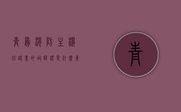 青鸟消防主机回路里的故障灯是什么（青鸟消防主机回路里的故障灯是什么颜色），青鸟消防主机回路故障灯解析，颜色揭示问题所在，青鸟消防主机回路故障灯解析，颜色揭示故障所在及故障灯颜色详解