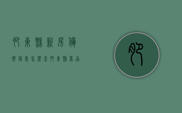 肥东县新房备案信息怎么查（肥东县商品房网上备案查询），肥东县新房备案信息查询攻略，商品房网上备案查询指南，肥东县新房备案信息查询攻略，网上备案查询指南与攻略，肥东县新房备案信息查询攻略，商品房网上备案查询指南与详细步骤
