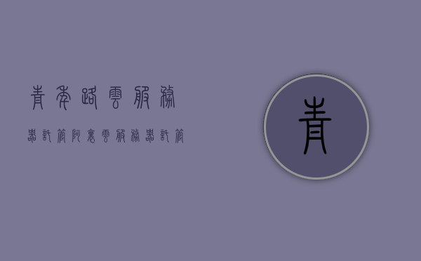 青年路云服务器托管（阿里云服务器托管收费），阿里云服务器托管服务，青年路云服务器托管收费详解，青年路云服务器托管与阿里云服务器托管收费详解