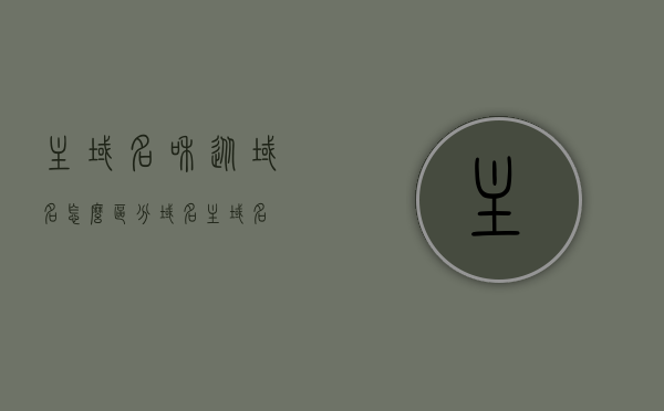主域名和从域名怎么区分（域名 主域名），如何区分主域名和从域名？域名中的主域名解析与从域名区分指南，主域名与从域名解析指南，区分方法与指南