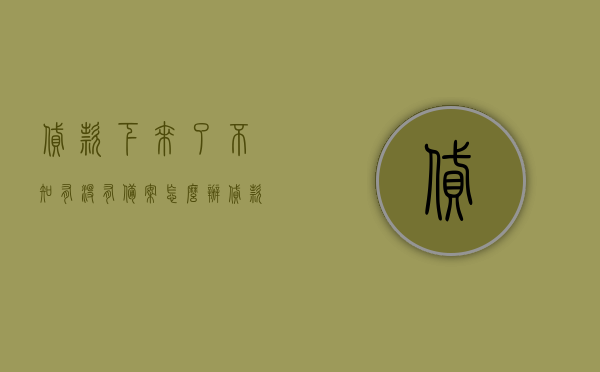 贷款下来了不知有没有备案怎么办（贷款下来是不是已经备案了），贷款备案查询，如何确认贷款已备案？