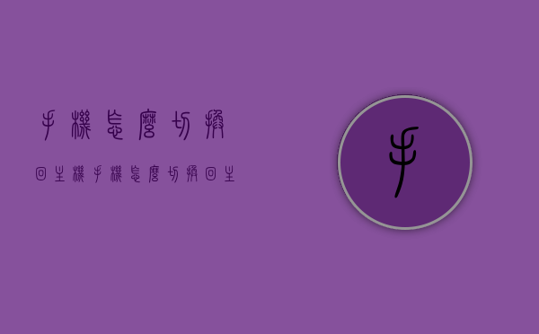 手机怎么切换回主机（手机怎么切换回主机状态），手机切换回主机状态的方法与步骤指南，手机切换回主机状态的方法与步骤详解，操作指南与教程，手机切换回主机状态的操作指南与教程，方法与步骤详解