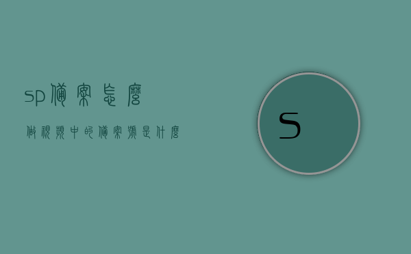 sp备案怎么做（视频中的备案号是什么意思），SP备案流程详解，如何获取视频中的备案号？