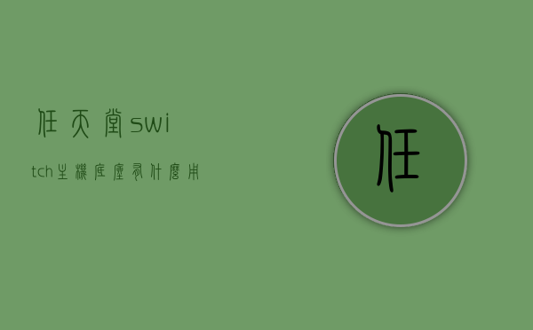 任天堂switch主机底座有什么用（switch 主机底座），任天堂Switch主机底座功能解析，底座作用及优势一览，任天堂Switch主机底座功能解析，作用、优势一览，任天堂Switch主机底座功能详解，作用与优势一览，任天堂Switch主机底座功能详解，作用、优势一览全解析，任天堂Switch主机底座功能详解，作用与优势一览全解析