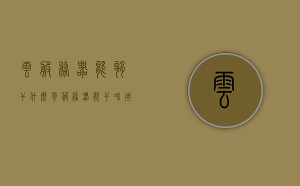 云服务器能够干什么（云服务器能干啥用），云服务器的功能与用途，解析云服务器的多种应用场景，云服务器功能与用途详解，应用场景多样的云服务解析，云服务器功能与用途详解，多样应用场景下的云服务解析，云服务器功能与用途详解，多样应用场景下的云服务解析及云服务器用途解析。