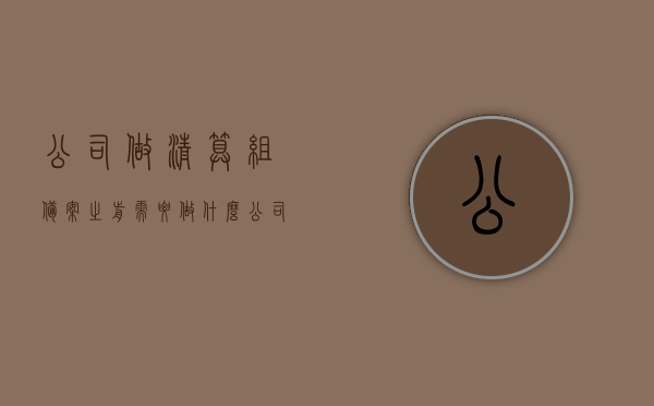 公司做清算组备案之前需要做什么（公司清算组备案登记填写），公司清算组备案前准备工作与登记填写指南，公司清算组备案前准备与登记填写指南，全面解析备案流程和要求！