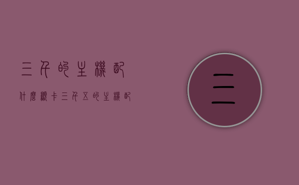 三千的主机配什么显卡（三千五的主机配置），三千预算主机，显卡如何搭配？三千五主机配置推荐
