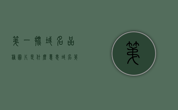 第一批域名品种图片是什么意思（域名第一人），第一批域名品种图片解析，域名领域的独特视角（域名第一人），域名第一人解析，第一批域名品种图片的独特视角与意义