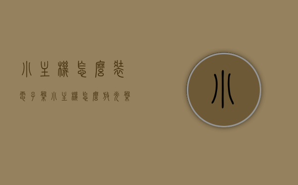小主机怎么装电子盘（小主机怎么放光盘），小主机电子盘安装及光盘放置指南，小主机电子盘安装与光盘放置教程，步骤详解