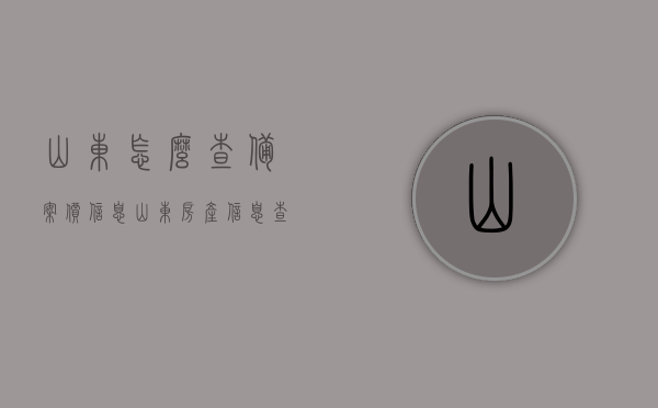 山东怎么查备案价信息（山东房产信息查询），山东房产备案价信息及查询指南，山东房产备案价信息及查询指南，全面解析山东房产信息查询流程与备案价信息查看方法