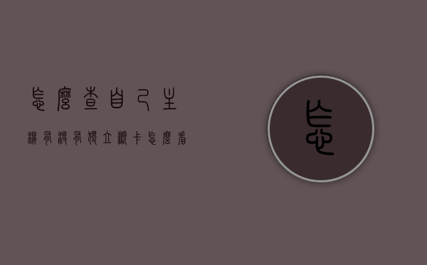 怎么查自己主机有没有独立显卡（怎么看自己电脑有没有独立显卡），如何检查主机是否配备独立显卡？电脑独显检测指南，电脑独显检测指南，如何检查主机是否配备独立显卡及查询自己电脑是否拥有独立显卡的方法，电脑独显检测指南，如何检查主机是否配备独立显卡及查询电脑独显方法