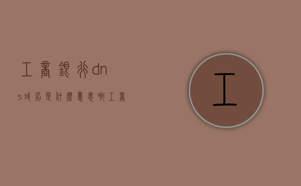 工商银行dns域名是什么意思啊（工商银行域名网址），工商银行的DNS域名解析与域名网址解析介绍，工商银行DNS域名解析详解，域名网址与解析介绍，工商银行DNS域名解析详解及域名网址介绍