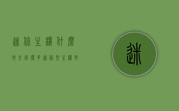 迷你主机什么地方用得多（迷你型主机好用吗?），迷你主机，应用场景解析与实用性探讨