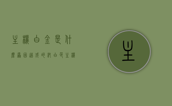 主机白金是什么原因造成的（纯白色主机），主机白金色的成因解析（纯白色主机探究）