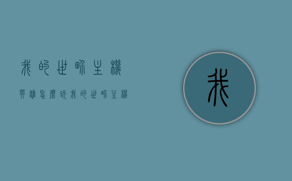 我的世界主机英雄怎么玩（我的世界主机版怎么加mod），我的世界主机版攻略，如何成为英雄，MOD添加全解析