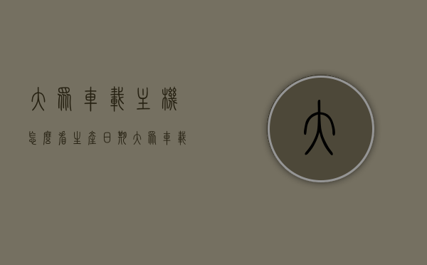 大众车载主机怎么看生产日期（大众车载主机型号），大众车载主机生产日期及型号查询指南，大众车载主机生产日期与型号查询指南，查询步骤全解析