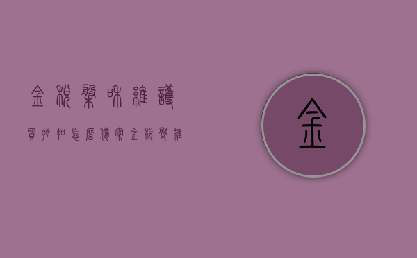 金税盘和维护费抵扣怎么备案（金税盘维护费全额抵扣分录280元），金税盘维护费抵扣备案流程与分录详解，全额抵扣分录280元操作指南，金税盘维护费抵扣备案流程与全额抵扣分录操作指南，详解280元操作指南及分录示例，金税盘维护费抵扣备案流程与全额抵扣分录操作详解，280元操作指南及分录示例