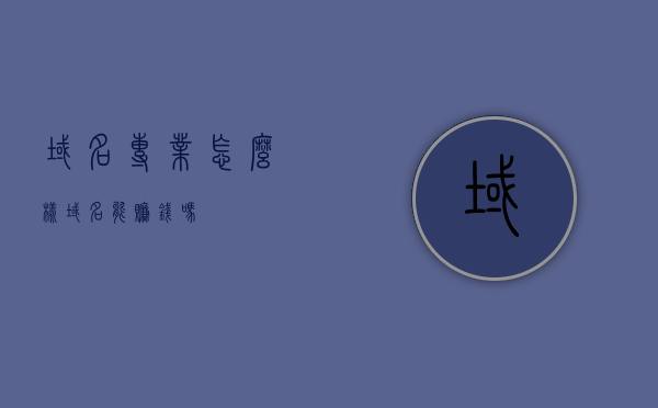 域名专业怎么样（域名能赚钱吗），关于域名专业的探讨，域名赚钱的可能性分析