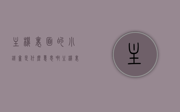 主机里面的小铁盒是什么意思啊（主机里面的小铁盒是什么意思啊怎么拆），主机内部小铁盒揭秘，含义、拆卸全攻略