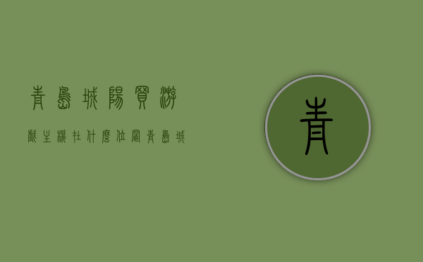 青岛城阳买游戏主机在什么位置（青岛城阳电玩城），青岛城阳游戏主机购买地点及电玩城信息指南，青岛城阳游戏主机购买指南，电玩城位置与信息全攻略