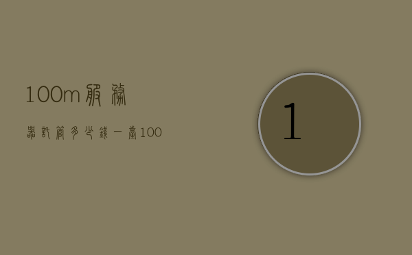 100m服务器托管多少钱一台（100m服务器托管多少钱一台），100m服务器托管费用大揭秘，价格及选择指南，揭秘100m服务器托管费用，价格及选择指南，揭秘，关于100m服务器托管的费用及选择指南，揭秘，关于100m服务器托管费用及选择指南的全面解析