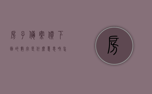 房子备案价下面的数字是什么意思啊怎么查（房产的备案价），房产备案价详解，数字含义及查询方法，房产备案价详解，数字含义、查询方法及备案价下的数字解读 第1张