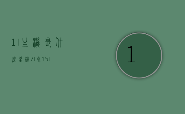 1l主机是什么（主机7l和15l），关于主机7l和15l的解析，什么是主机中的主机1l？