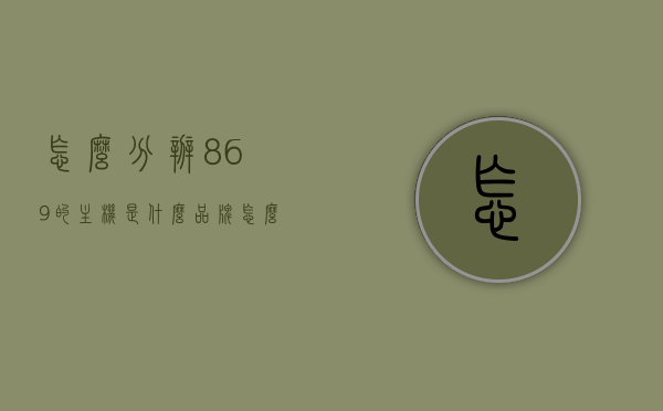 怎么分辨869的主机是什么品牌（怎么分辨869的主机是什么品牌的），如何识别869主机品牌？，如何识别869主机品牌？识别方法详解！