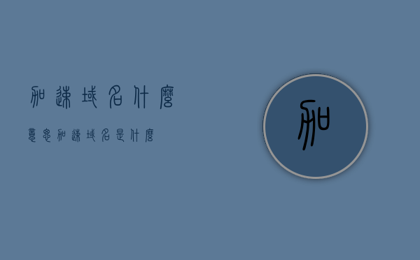 加速域名什么意思（加速域名是什么），关于加速域名的含义和解析 第1张