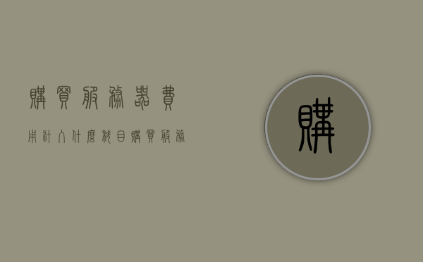 购买服务器费用计入什么科目（购买服务器费用计入什么科目里），购买服务器费用计入科目详解，如何正确记录服务器费用支出？，购买服务器费用的科目详解，如何正确记录支出与计入科目？，购买服务器费用的科目详解，如何正确记录支出与计入账目？