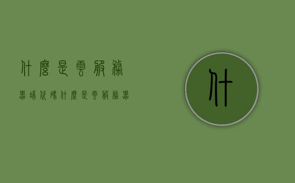 什么是云服务器端代码（什么是云服务器端代码和端口），云服务器端代码及其端口解析，概念与技术探讨，云服务器端代码及其端口解析，概念、技术探讨与入门指南