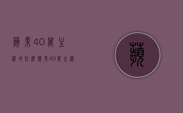 苹果40万主机叫什么（苹果40万主机什么配置），苹果高价主机揭秘，40万配置究竟如何？，揭秘苹果高价主机，价值四十万的配置究竟如何？