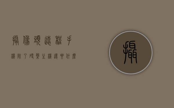 摄像头远程手机除了硬盘主机还要什么配件（摄像头远程手机除了硬盘主机还要什么配件），摄像头远程手机除硬盘主机还需哪些配件？