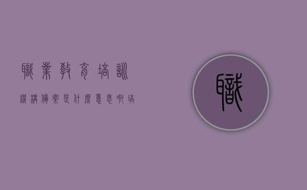 职业教育培训机构备案是什么意思啊（培训机构教育局备案是什么意思），职业教育培训机构备案详解，什么是教育局备案及其意义？，职业教育培训机构备案详解，教育局备案的含义与重要性，职业教育培训机构备案详解，教育局备案的含义、过程与重要性解析，职业教育培训机构备案详解，教育局备案的含义、过程与重要性解析